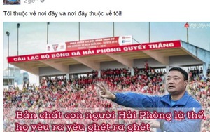 HLV Việt Hoàng: 'Tôi thuộc về Hải Phòng và Hải Phòng thuộc về tôi'